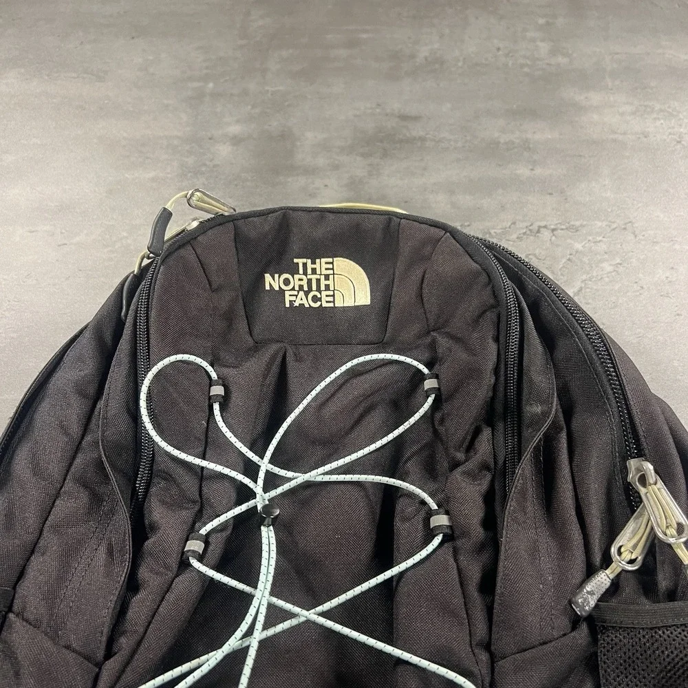 The North Face Jester II 2 Backpack‎ Book Bag Laptop Black Mint Unisex Women